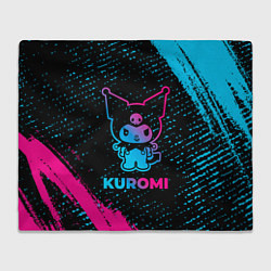 Плед Kuromi - neon gradient