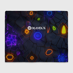 Плед Deadlock logo текстурные плиты