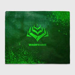 Плед Warframe - green gradient