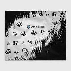 Плед BMW x honda pattern