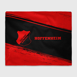 Плед Hoffenheim - red gradient по-горизонтали