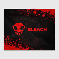 Плед Bleach - red gradient по-горизонтали