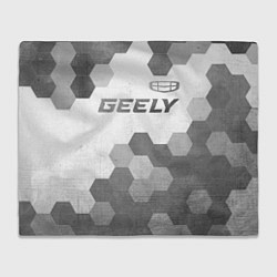 Плед Geely - white gradient посередине