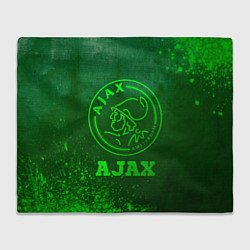 Плед Ajax - green gradient