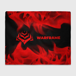 Плед Warframe - red gradient по-горизонтали