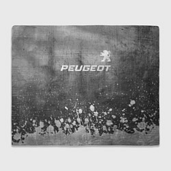 Плед Peugeot - grey gradient посередине