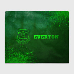 Плед Everton - green gradient по-горизонтали