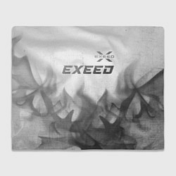 Плед Exeed - white gradient посередине