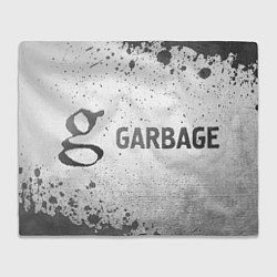 Плед Garbage - white gradient по-горизонтали