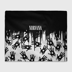 Плед Nirvana rok hand