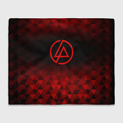 Плед Linkin Park red poly