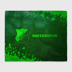 Плед Hoffenheim - green gradient по-горизонтали