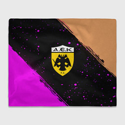 Плед AEK fc geometry splash