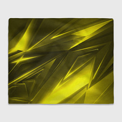 Плед Gold stripes abstraction