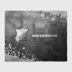 Плед Hoffenheim - grey gradient по-горизонтали