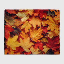 Плед Осенние кленовые листья