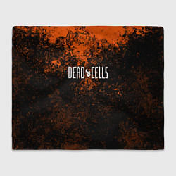 Плед Dead Cells брызги красок текстура