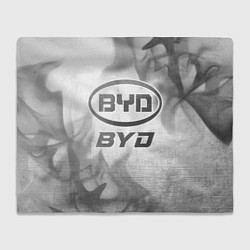 Плед BYD - white gradient