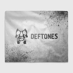 Плед Deftones - white gradient по-горизонтали