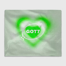 Плед Got7 сердце