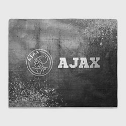 Плед Ajax - grey gradient по-горизонтали