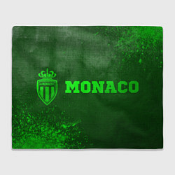 Плед Monaco - green gradient по-горизонтали