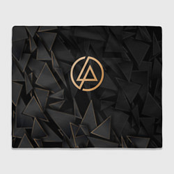 Плед Linkin Park golden poly