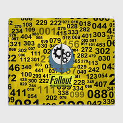 Плед Fallout pattern symbol