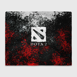 Плед Dota2 брызги красок