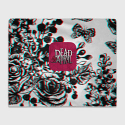 Плед Dead by april rose glitch