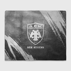 Плед AEK Athens - grey gradient