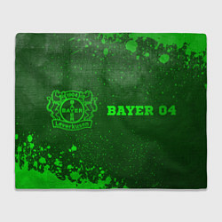 Плед Bayer 04 - green gradient по-горизонтали