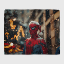 Плед New year Spider-man