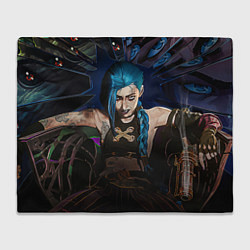 Плед флисовый Unhappy Jinx, цвет: 3D-велсофт