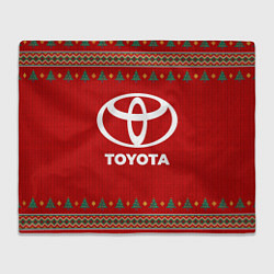 Плед Toyota new year