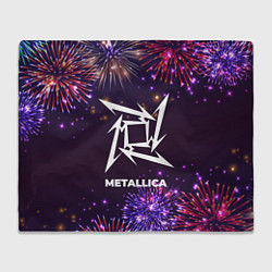 Плед Праздничный Metallica