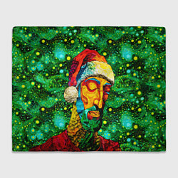 Плед Ded Moroz: pop-art-brut-nouveau pointillism