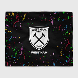 Плед West Ham конфети