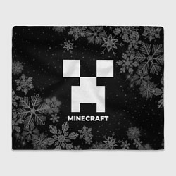 Плед Снежный Minecraft