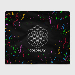Плед Coldplay конфети