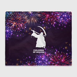 Плед флисовый Праздничный Children of Bodom, цвет: 3D-велсофт