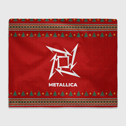 Плед Metallica new year