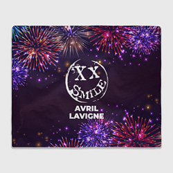 Плед Праздничный Avril Lavigne