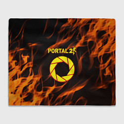 Плед Portal flame steel