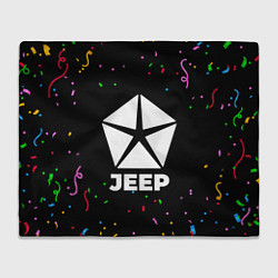 Плед Jeep конфети