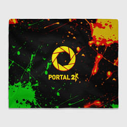 Плед Portal кислотные краски