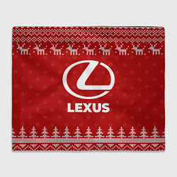 Плед Новогодний Lexus с оленями