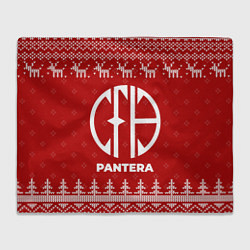 Плед Новогодний Pantera с оленями