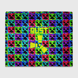 Плед Minecraft x rust