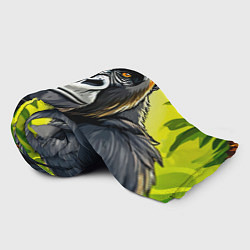 Плед флисовый Огромная горилла, цвет: 3D-велсофт — фото 2